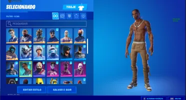 conta fortnite muita skin, e varios jogos na conta epic