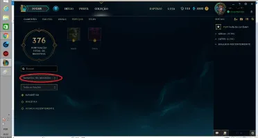 Conta league of legends