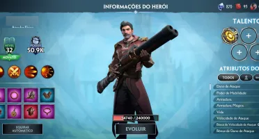 Conta no World Eternal Mobile