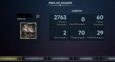 Conta no World Eternal Mobile