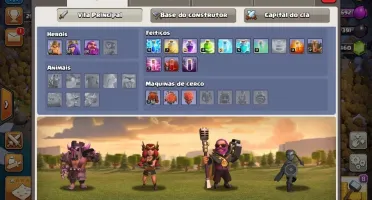 Clash of Clans - CV 12 - 6 construtores