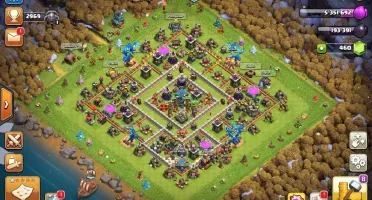 Clash of Clans - CV 12 - 6 construtores