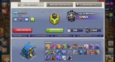 Clash of Clans - CV 12 - 6 construtores