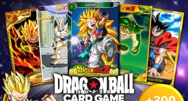 Artes para imprimir Dragon Ball TCG +300 Cards