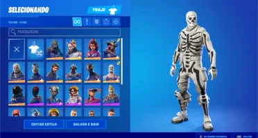 FORTNITE CONTA *RARA* + GTA + BORDELANDS