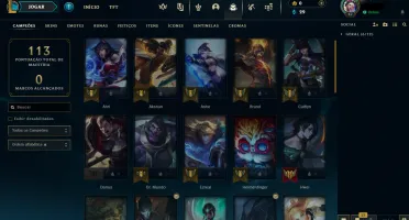 conta lol mestre 68%wr/upada a mão