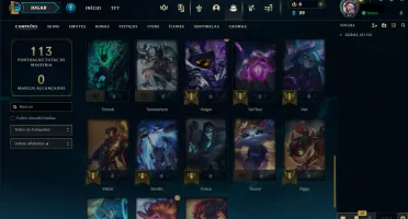 conta lol mestre 68%wr/upada a mão