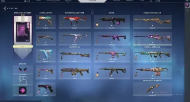 CONTA VALORANT COM VÁRIAS SKINS DESDE O BETA