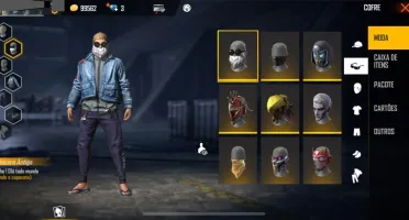 Conta de Free Fire (Calça Angelical, Sapato Angelical)