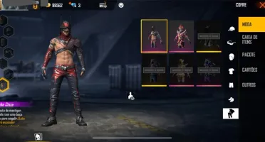 Conta de Free Fire (Calça Angelical, Sapato Angelical)