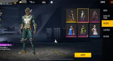 Conta de Free Fire (Calça Angelical, Sapato Angelical)