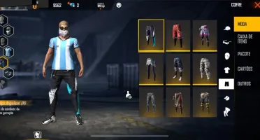Conta de Free Fire (Calça Angelical, Sapato Angelical)