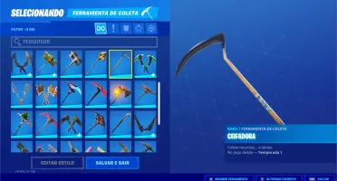 Conta fortnite PC s6 a s10 full, skins raras e Salve o Mundo