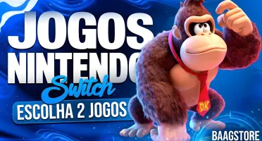 2 Jogos Nintendo Switch Da Sua Escolha (Conta)