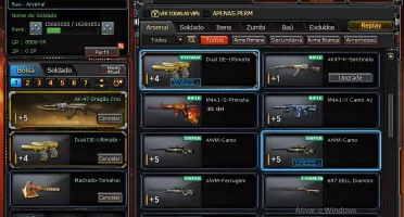 Conta Crossfire 3 Estrelas com vip MNS conta antiga