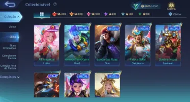 Conta main adc honra mitica