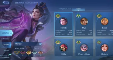 Conta main adc honra mitica