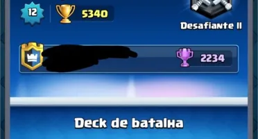 conta clash royale lvl 12 barata