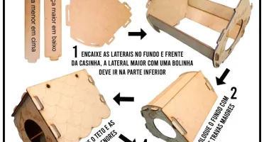 Casinha para Pássaros - Flap Pet