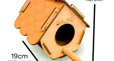 Casinha para Pássaros - Flap Pet