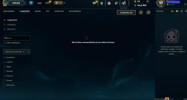 Conta ferro de 2013 - todos os campeões - 85 skins