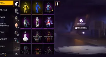 vendo minha conta do ff gemada