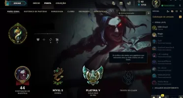 Conta Platina V 22 Champs MMR Alto