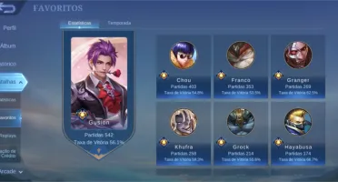 Conta Perfeita mobile legends