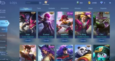 Conta Perfeita mobile legends