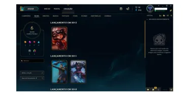 CONTA LEVEL 30 UNRANKED, LEAGUE OF LEGENDS(LEIA A DESCRIÇÃO)