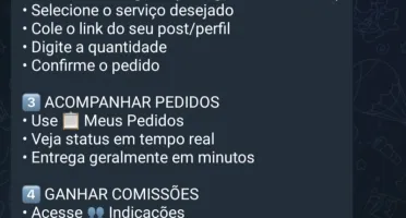 Bot Para Venda De Seguidores No Telegram, Bot De Seguidores