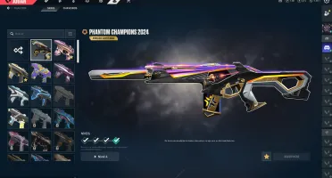 Conta Valorant | Champions 2024 | VANDAL FACA ARCANE