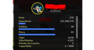 LVL 270 RAIBOLT COM BOTINHA COM GARANTIA (SERVER GOLD)