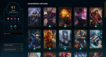 Conta de Lol, ex diamante 2 flex e ex platina 4 soloq