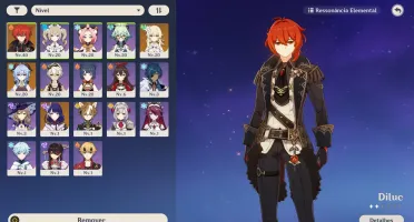 Genshin AR 25 Ganyu+Diluc+Raiden