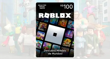 100 Robux gift card roblox ( envio automático)