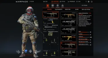 Vendo conta Warface ptt 78,com ARX 160,Steyr Scout e mais