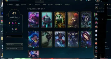 CONTA LEAGUE OF LEGENDS LEVEL 201 BARATA