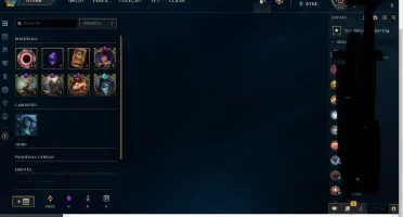 CONTA LEAGUE OF LEGENDS LEVEL 201 BARATA