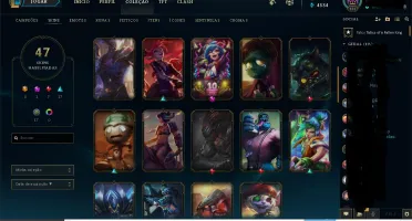 CONTA LEAGUE OF LEGENDS LEVEL 201 BARATA