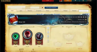 Conta borda de diamante, todos campeões, 98 skins, 15 runas