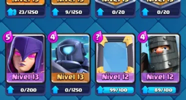 Clash Royale - 6561 Troféus - Level 54 - Torre 15 - Arena 18