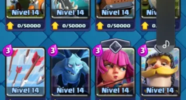 Clash Royale - 6561 Troféus - Level 54 - Torre 15 - Arena 18
