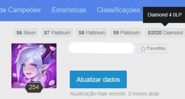 Combo de contas LOL