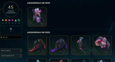Conta Única League of Legends