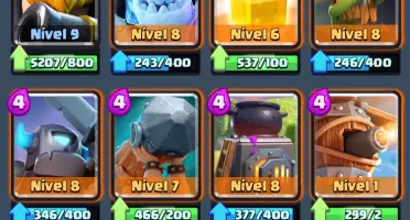 Clash Royale lvl 12. 880 Gemas. Record 4800. C troca de nick
