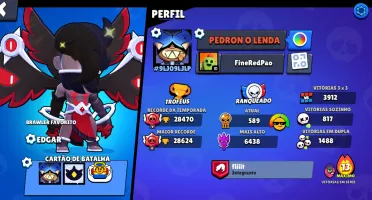Conta Brawl stars