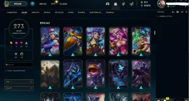 Vendo conta League of Legends