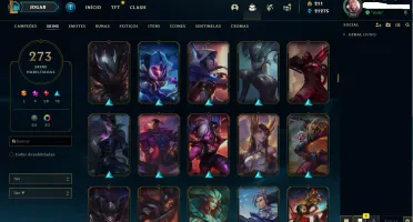 Vendo conta League of Legends