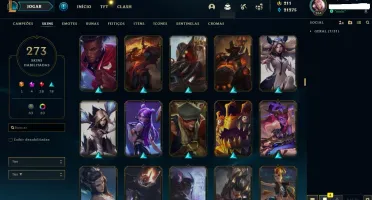 Vendo conta League of Legends